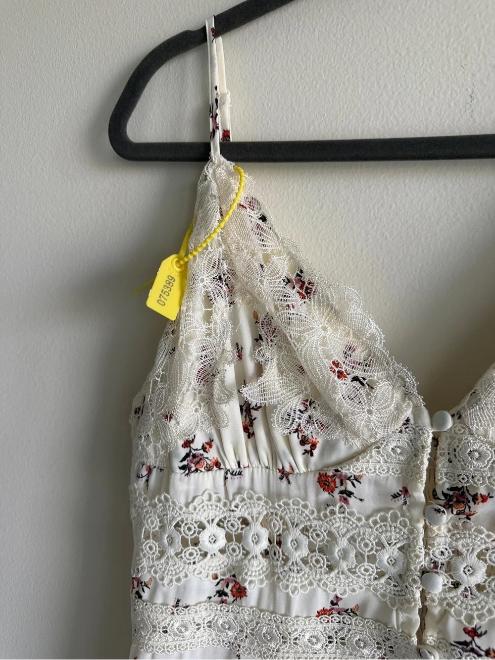 Free People Intimately FP Out & About Floral Lace Maxi Slip Dress NWT Medium - Picture 10 of 12